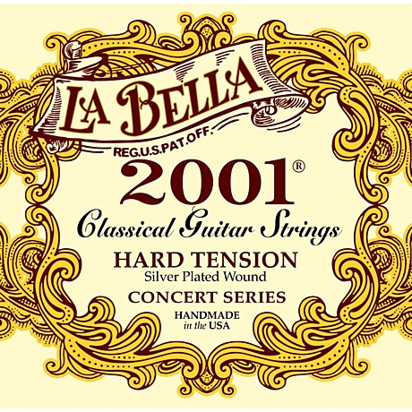 LA BELLA 2001 Hard Tehsion струны нейлоновые