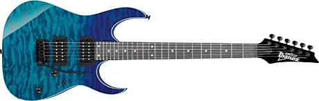 IBANEZ GRG121QASP-BGD электрогитара, корпус тополь, синяя