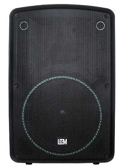 LEEM ABS-15AL активная вкустика, 300 Вт., USB+Bluetooth+FM+SD+MMC