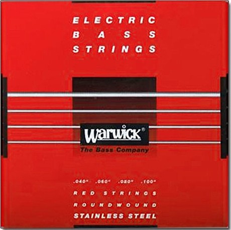 WARWICK 42210 ML 4  Set RED  струны для бас.гитары 040 - 100