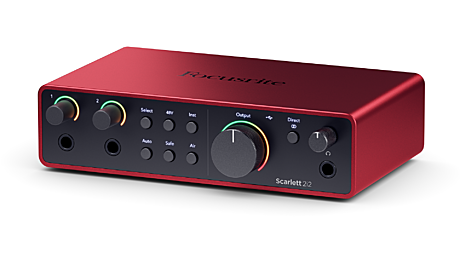 FOCUSRITE Scarlett 2i2 4nd Gen USB Звуковая карта