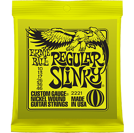 ERNIE BALL 2221 струны для электрогитары 10 - 46