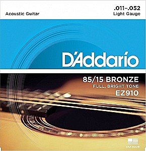 D`ADDARIO EZ910  струны для акуст. гитары 11-52