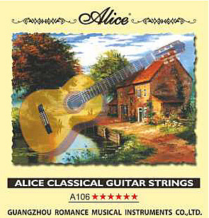 ALICE 1-я струна для классической гитары