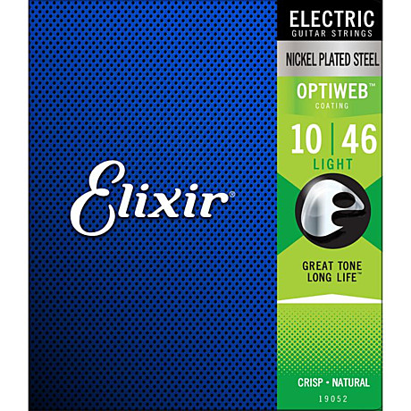 ELIXIR 19052 Optiweb струны для электрогитары 10 - 46
