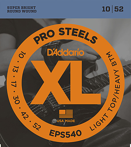 D`ADDARIO EPS540 струны для электрогитары 10-52