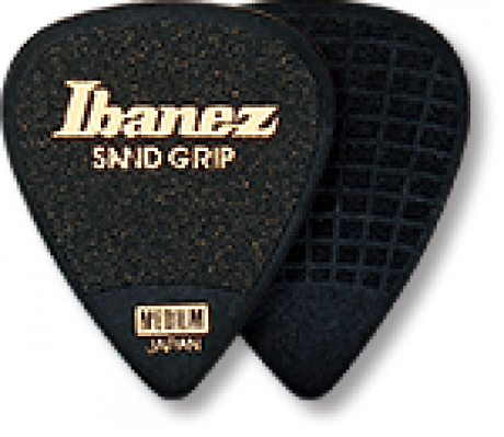  Медиатор 120 Ibanez PA14MSG-BK 1мм. не выскальзывающий.