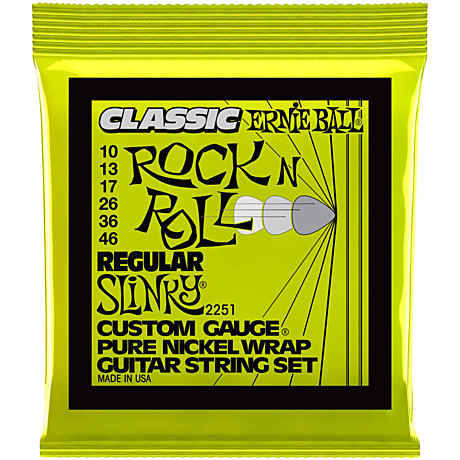 ERNIE BALL 2251 струны для электрогитары10 - 46
