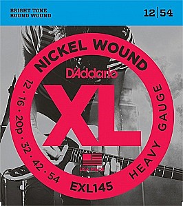 D`ADDARIO EXL-145 струны для электрогитары 12-54