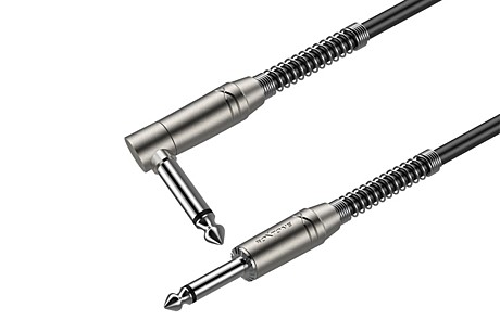 ROXTONE SGJJ110/3 кабель инструментальный Jack/Jack (угловой), 3м.