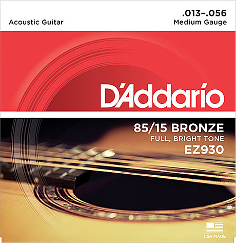 D`ADDARIO EZ930 струны для акустической гитары13-56