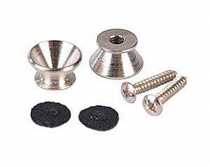 ALICE A024MTL-A Крепление ремня, никелированное, с винтом и прокладкой