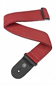 D`ADDARIO PWS101 Ремень для гитары красный