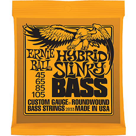 ERNIE BALL 2833  Струны для бас гитары (45-105)