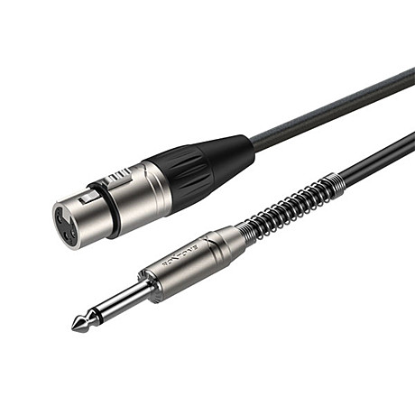ROXTONE SMXJ210/3 кабель микрофонный XLR/.JACK, 3м.