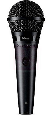 SHURE PGA58 микрофон c выключателем